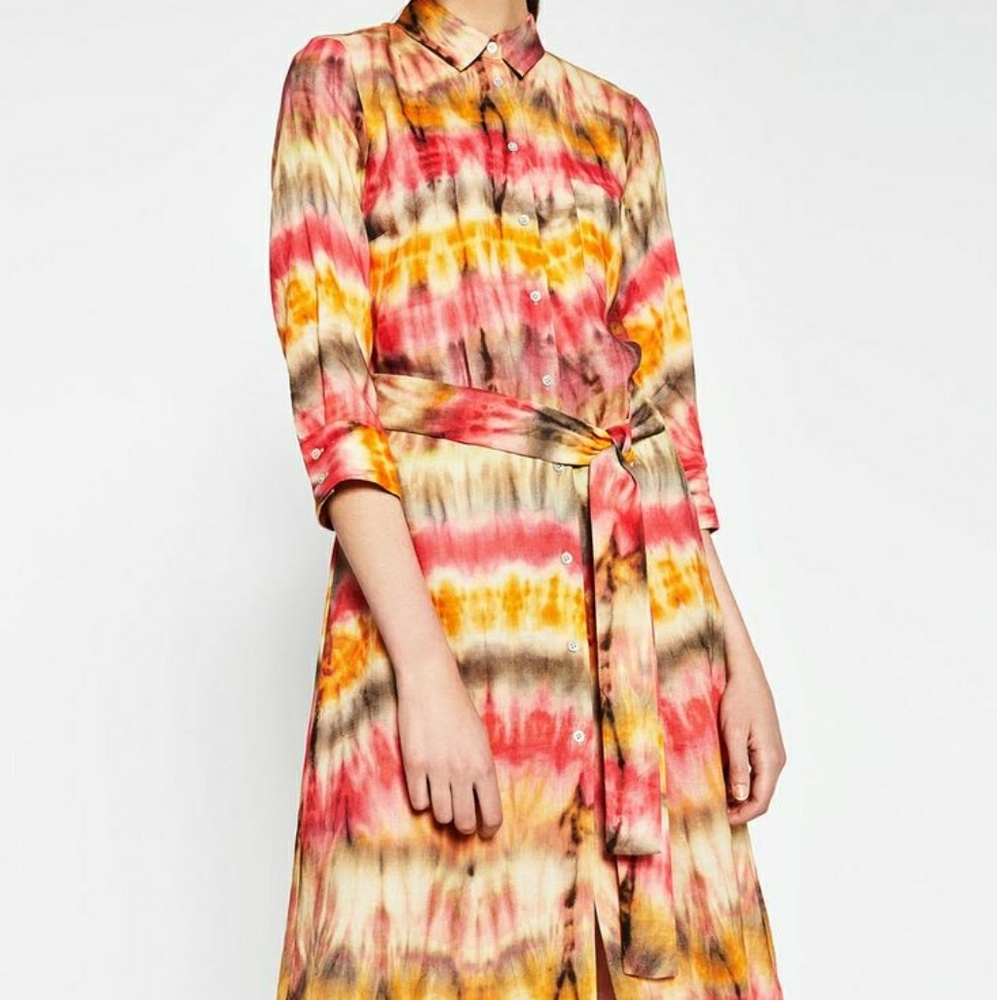 Zara hi-low dress